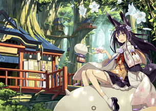 【二次・ZIP】美少女付きで風景画像をください！！