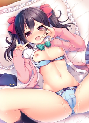 【二次エロ】恥ずかしそうに胸をはだけた女の子の画像が見たい！ 2