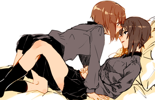 【二次・ZIP】美少女達がイチャラブしてる百合レズ画像ください