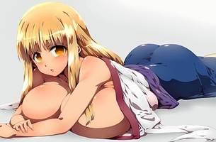 巨乳・爆乳すぎる女の子の二次エロ画像⑥ 25枚