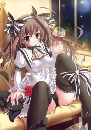 ニーソのドエロい画像
