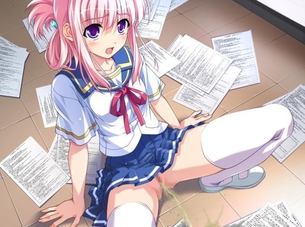 おもらしのエロ可愛い画像貼っていくぜ！