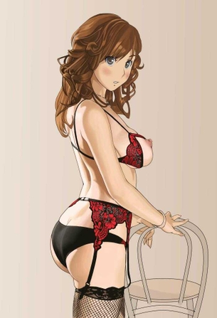 【2次】ガーターベルトを着けてる女の子の二次エロ画像 その19【ガーターベルト】