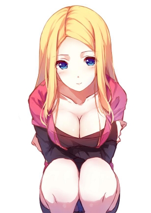 【2次】おっぱいの谷間についつい目がいっちゃう二次エロ画像 その4【おっぱい】