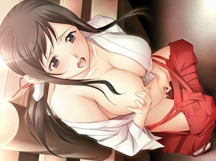 【2次】巫女服姿の女の子の二次エロ画像 その2【巫女さん】