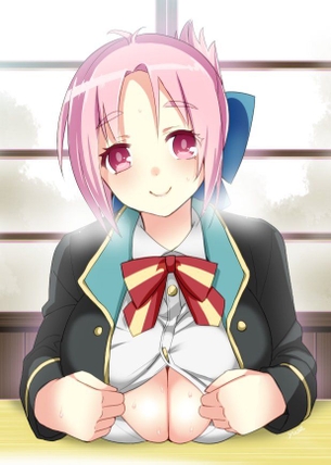 【2次】おっぱいの谷間についつい目がいっちゃう二次エロ画像 その1【おっぱい】