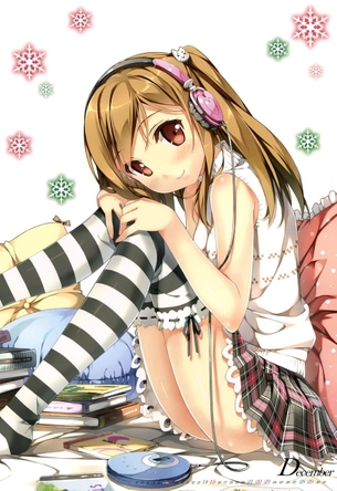 【2次】ニーソックスを穿いた女の子の二次エロ画像 その28【ニーソックス】