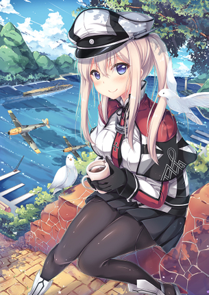 【二次・ZIP】おっぱいぷるんぷるん！な艦これグラーフ・ツェッペリンちゃんの画像まとめ100枚