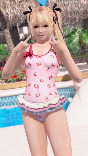 DOAX3 新モード「フォトパラダイス」で試し撮り