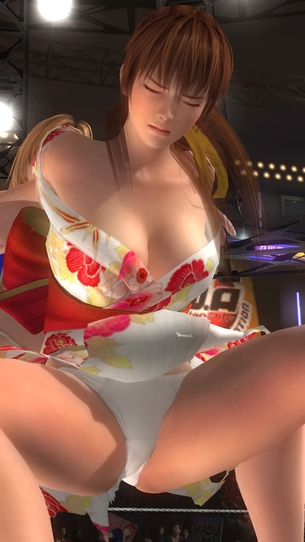 DOA5LR ハッピー浴衣コスのおパンツ紹介（かすみ、エレナ、リサ編）