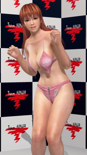 DOAX3 新水着「ミルズメス」で撮影会（かすみ、女天狗、こころ、あやね編）