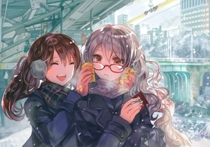 【冬至】女の子と冬の画像 50枚