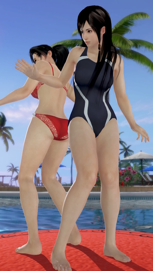 DOAX3 競女！！！！！コラボ水着配信開始