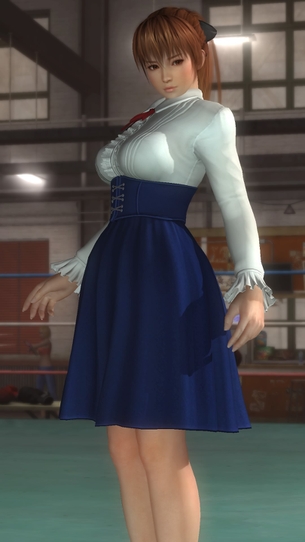 DOA5LR お嬢様の休日コスチュームのパンツコレクション（かすみ編）