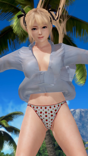 DOAX3 新水着「ウェイクアップ」で撮影会（マリー・ローズ、女天狗編）