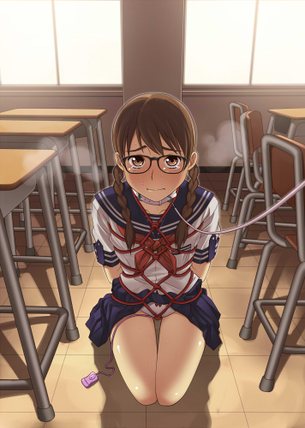 【二次エロ】緊縛されている女の子の画像が見たい！ 8
