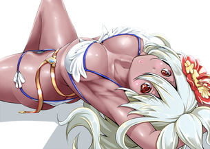 【グラブル】 褐色かわいいゾーイちゃん 6枚 水着SSRでないからせめて画像で癒される (2) 【画像・壁紙】 (グランブルーファンタジー 23)