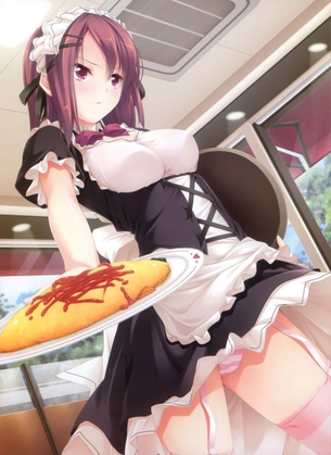ガーターベルトの二次エロ画像で！