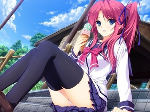 ニーソのドエロい画像