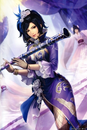 三國無双シリーズより甄姫の画像