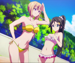 無彩限のファントム・ワールドBD第7巻『未放送OVAは夏合宿で水着三昧！水玉コラで素っ裸！？」