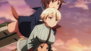 ブレイブウィッチーズ第3話「第502統合戦闘航空団」