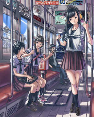 女の子が電車に乗っている画像 50枚