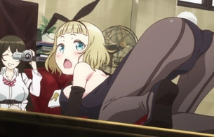 アニメ『対魔導学園35試験小隊』1話でエロいバニー姿やおっぱい揉みラッキースケベ！