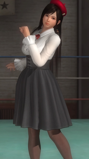 DOA5LR お嬢様の休日コスチュームのパンツコレクション（こころ、ヒトミ編）