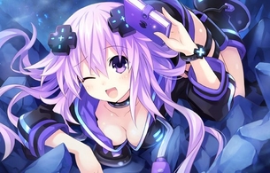 PS4『新次元ゲイム ネプテューヌVII』新女神「オレンジハート」うずめが巨乳化してエロく