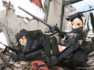 【非エロ・微エロ】軍服を着た女の子の二次エロ画像② 25枚
