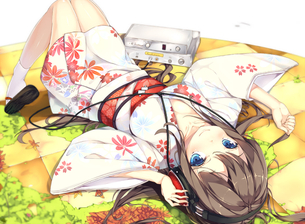 2次元 ヘッドホンしてる女の子が好きな奴集まれ～な画像非エロ！ 48枚