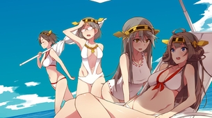艦隊これくしょん の水着イラスト 50枚