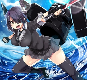 艦隊これくしょんより天龍のイラスト 50枚