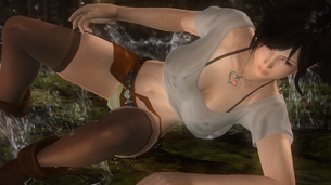 DOA5U こころ（ミニスカ私服コス）