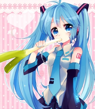 【初音ミク生誕祭】初音ミクとネギの画像 50枚