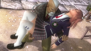 DOA5LR 中空落捕でほのかのお姫様抱っこスクショまとめ