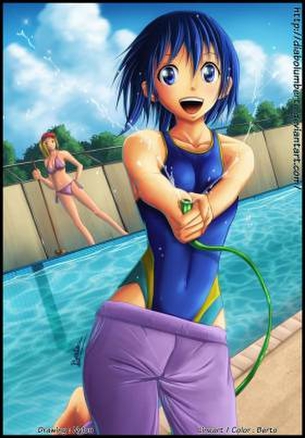 競泳水着のエロ画像を集めてみた
