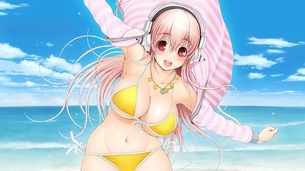 『モット！ソニコミ』店舗特典に爆乳そに子がさらに大きいおっぱいのエロイラスト