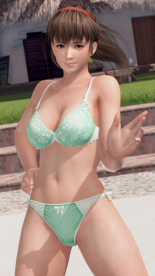 DOAX3 新水着「イノセンス」でグラビア撮影（ヒトミ編）