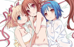 アニメ『リトルバスターズ！』BDBOX特典に女の子たちエロい下着姿の添い寝シーツ！