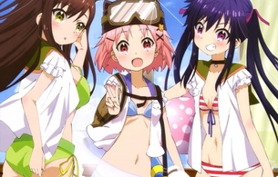 アニメ『がっこうぐらし』BD/DVD店舗特典ラフイラストで女の子たちのエロい水着姿！