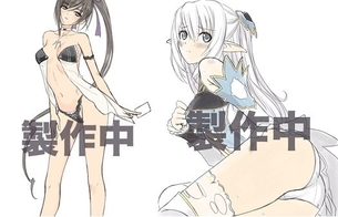 『ブレードアークス from シャイニングEX』エロすぎる衣装の店舗特典ラフイラスト！