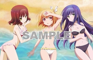 アニメ『あんハピ♪』BD/DVD店舗特典に女の子たちのエロい水着姿のイラスト！
