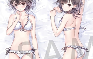 『ブルーリフレクション』店舗特典に半脱ぎ水着とかバスタオル姿とかエロすぎイラスト