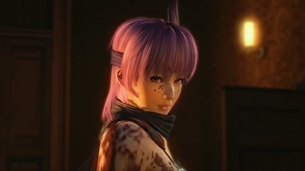 『NINJA GAIDEN 3:Razor'sEdge』あやねが全裸でマッサージを受けるエロシーン