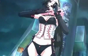 『幻影異聞録#FE』パンツ丸見えエロすぎ衣装がズボンに修正されて全然エロくなくなる