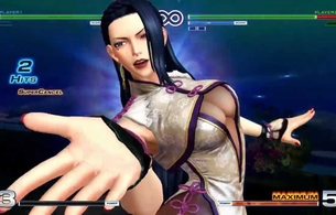 『THE KING OF FIGHTERS XIV』おっぱいとかパンツ丸見えで顔面騎乗などエロいお姉さん