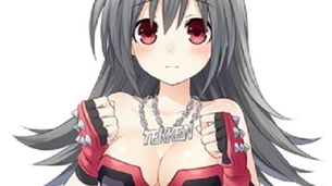 『神次元ゲイム ネプテューヌV』鉄拳ちゃんイラスト完成！やっぱり縞パン丸見え