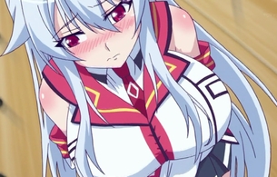 アニメ『魔装学園H×H』12話で皆がいる教室でえっちしたり、ステージの上で失禁プレイ！